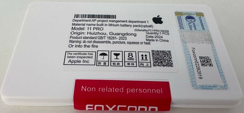 Bateria FOXCONN iPhone 11 pro SIN FLEX / 5 UNIDADES