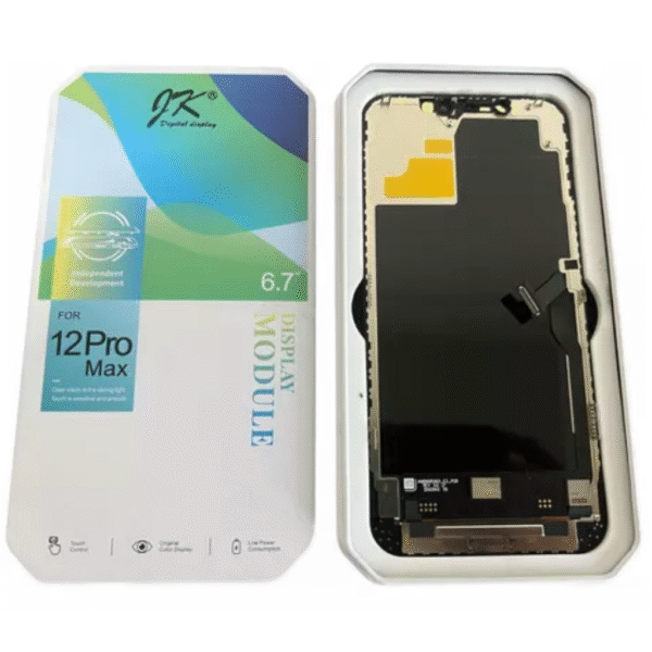 PACK 5 UNIDADES Modulos Incell iPhone 12 PRO MAX marca JK con IC extraible