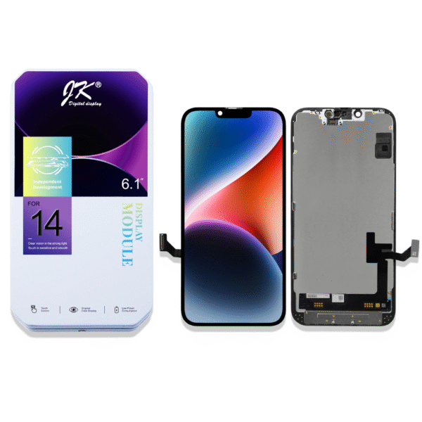 PACK 5 UNIDADES DE Modulos Incell iPhone 14 marca JK con IC extraible