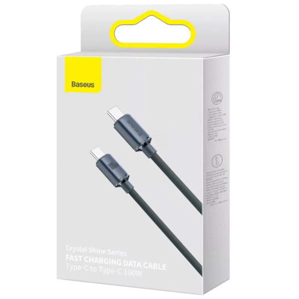 Cable Baseus Fast Charge Type C to Type C 120 Cm