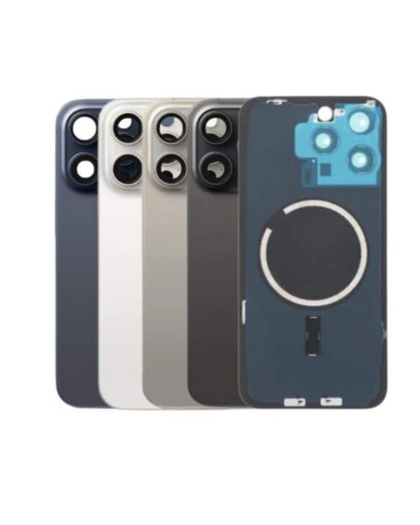 Tapa Trasera iPhone 15 PRO MAX COMPLETA Varios Colores